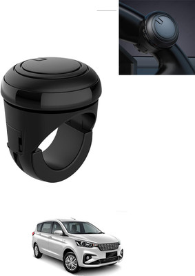 AYW Plastic/Silicon Car Steering Knob(Black)