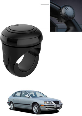 AYW Plastic/Silicon Car Steering Knob(Black)