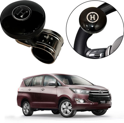 Oshotto Plastic Car Steering Knob(Black)