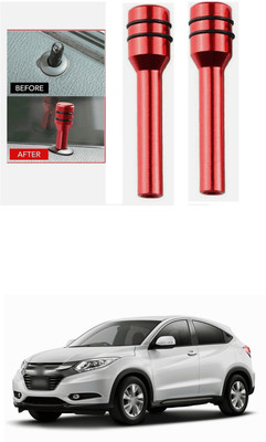 LOVMOTO Aluminium Car Door Lock Knob(Red)