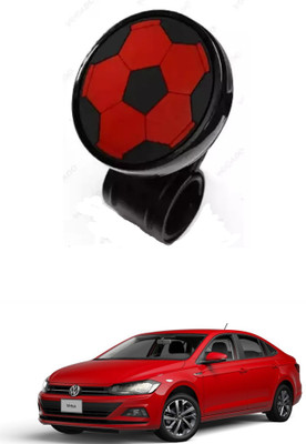E-Shoppe Plastic Car Steering Knob(Black, Red)