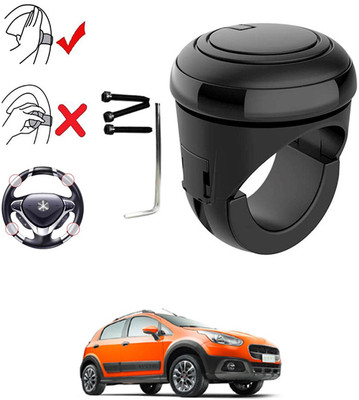 AYW Plastic, Silicon Car Steering Knob(Black)