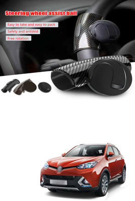 PRTEK ABS PLASTIC Car Steering Knob(Black)