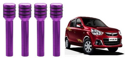 After cars aluminium Car Door Lock Knob(Purple)