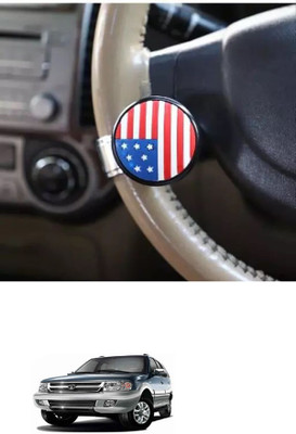 E-Shoppe Metal Car Steering Knob(Multicolor)