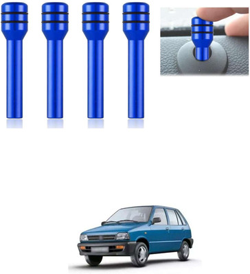 LOVMOTO Aluminium Car Door Lock Knob(Blue)