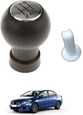 Suprozo Plastic, Steel Gear Knob(Black)