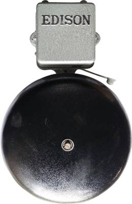 Edison 12 inch Gong bell Cast Iron School Bell