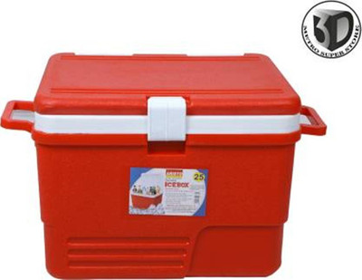 Aristo Multipurpose Insulated Chiller (Medium Size) (25 LTR) ice box(Red, 25 L)