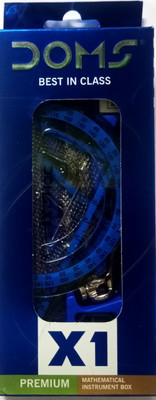 DOMS X1 MATHMATICAL INSTRUMENT BOX Geometry Box(Blue)