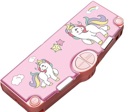 Mkail Unicorn Multi Functional Geometry Box(Pink)