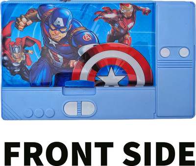 Qurbat Avengers Jumbo Geometry box, Multifunctional Geometry box for boys and girls Geometry Box(Multicolor)