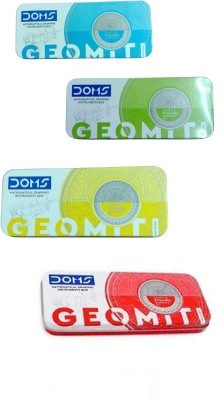 DOMS (Pack of 2 Only Available Colour) Geomiti Mathematical Geometry Box Geometry Box(Multicolor)