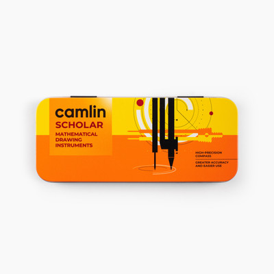 Camlin Scholar Geometry Box(Multicolor)