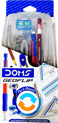 DOMS Exclusive (All Instruments) Geometry Box(Blue)