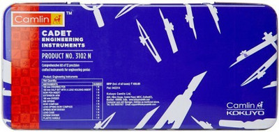 Camlin Cadet Engineering Geometry Box(Multicolor)