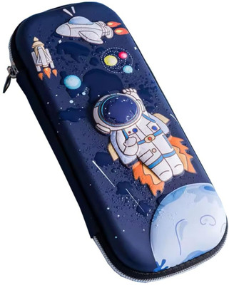 VOXEL Astronaut 3D Pencil Case Pencil Pouch V159 Geometry Box(Multicolor)