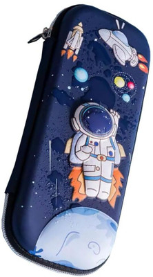 rvmart Astronaut Pencil Case Pencil Pouch R974 Geometry Box(Multicolor)