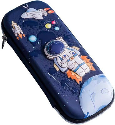 rvmart Astronaut Pencil Case Pencil Pouch R080 Geometry Box(Multicolor)
