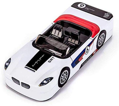 Barbarik Racing car Shape Geometry box For kids (Multicolour) Geometry Box(White)