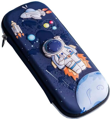 rvmart Astronaut Pencil Case Pencil Pouch R761 Geometry Box(Multicolor)