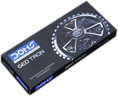 TIMMU Geo Tron Mathematical Drawing Instruments Set | Geometry Box(Black)