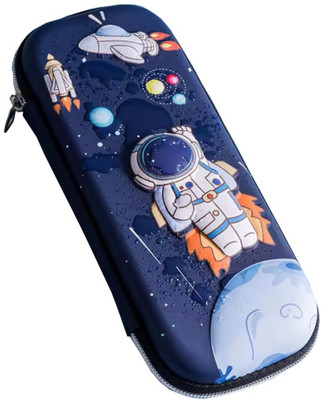 VOXEL Astronaut 3D Pencil Case Pencil Pouch V572 Geometry Box(Multicolor)