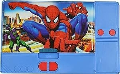 RiRiRu Spiderman Jumbo Pencil GemotryBox Geometry Box(Red)
