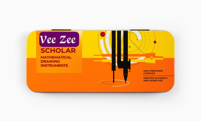 Vee Zee Camlin Scholar Mathematical Geometry Box Geometry Box(Multicolor)