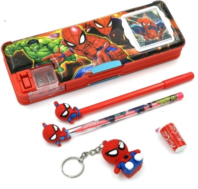 RIP RAP spiderman spiderman Art Plastic Pencil Box(Set of 1, Red)