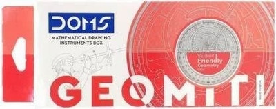 DOMS VZC Geomiti Mathematical Geometry Box Geometry Box(Red)