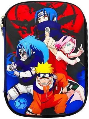 RHINETOYS Eva Naruto Anime Character Design Hard Shell Multi-Color Storage Pouch Geometry Box(Multicolor)