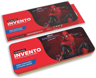 Classmate Invento Geometry Box - Limited Edition | Avengers Theme Geometry Box(Multicolor)