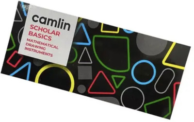 Camlin SCHOLAR BASICS Geometry Box(Black)