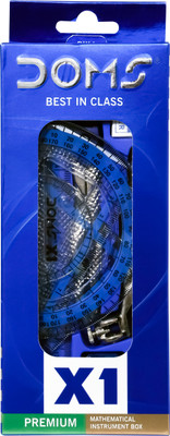 DOMS X1 Premium Geometry Box(Blue)