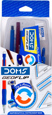DOMS GEOFLIP Geometry Box(Multicolor)