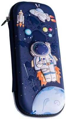 rvmart Astronaut Pencil Case Pencil Pouch R965 Geometry Box(Multicolor)