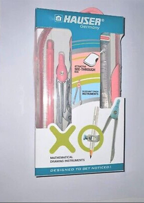 Hauser Xo Mathematical Drawing Instruments Geometry Box(Multicolor)