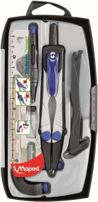Maped Technic Compass Instrument Set Geometry Box(Multicolor)