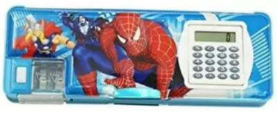 VSMS TRADERS combo of two magnetic designer cartoon print pencil box SET OF 2 Geometry Box(Multicolor)