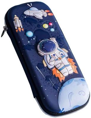rvmart Astronaut Pencil Case Pencil Pouch R924 Geometry Box(Multicolor)