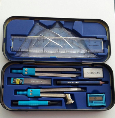 Classmate Archimedes Geometry Box(Blue)