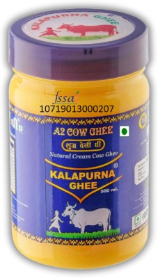 kalapurna ghee Natural A2 Desi Cow Ghee Pure Cow Ghee for Better Digestion, Immunity & Eyesight Ghee 500 ml Plastic Bottle