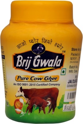 brij gwala Ramjan special Pure Cow Ghee for Better Digestion and Immunity Ghee 500 ml Mason Jar