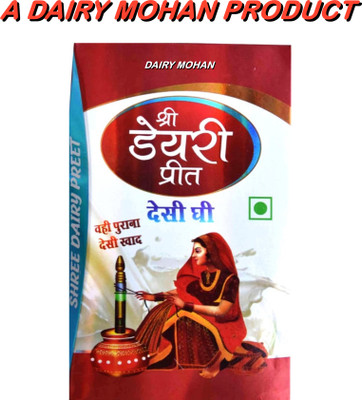 DAIRY MOHAN PREET DESI GHEE for better immunity digestion pure healthy and natural 1 LTR Ghee Tetrapack(1 L)