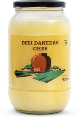 Country Delight Desi Danedar Cow Ghee 900 ml Mason Jar