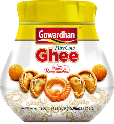 Gowardhan Pure Cow Ghee Plastic Bottle(500 ml)