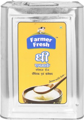 Farmer Fresh Pure & Premium Cow Ghee Tin Pack | No Added Preservatives | Immunity Booster Ghee 15 kg Tin