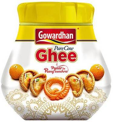 Gowardhan PURE COW GHEE 1 L Mason Jar