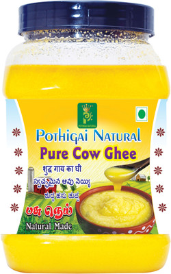 POTHIGAI NATURAL Cow ghee 1litre / Better Digestion and Immunity Ghee Plastic Bottle(1000 ml)